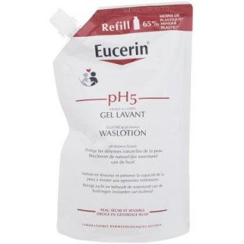 Eucerin pH5 Shower Lotion sprchová emulze pro citlivou a suchou pokožku náplň 400 ml