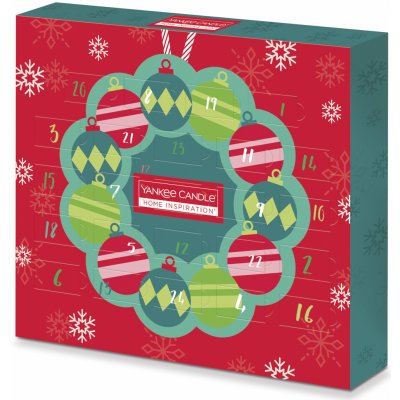 Yankee Candle Adventní kalendář s vonnými čajovými svíčkami – Hledejceny.cz