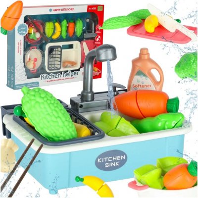 FunPlay FP-5282 Detský drez na umývanie riadu s príslušenstvom 21 ks – Zboží Mobilmania