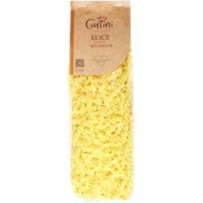 GuTiNi Gutini bezlepkové těstoviny ELICE 250 g – Sleviste.cz