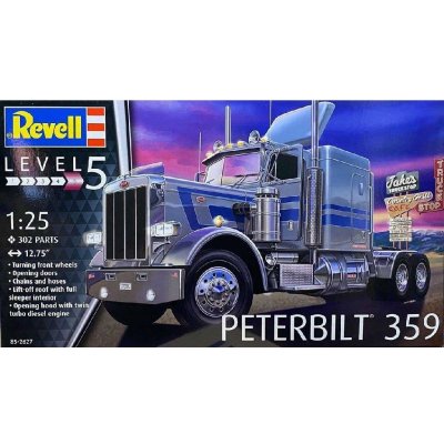 Revell MONOGRAM Plastic ModelKit truck 2627 Peterbilt® 359 1:25