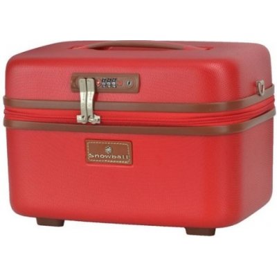 Snowball Kosmetický kufr Snowbal ABS 52335B1202 červená 13l – Zboží Mobilmania