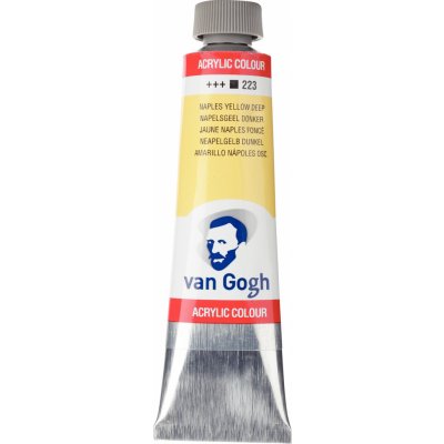 Akrylová barva Van Gogh 40 ml Naples Yellow Deep – Hledejceny.cz