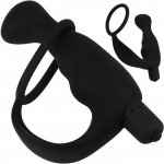 Lelex Vibrační anální kolík s kroužkem – Zboží Dáma