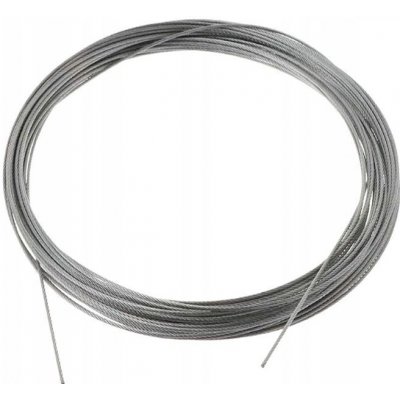 Nerezové ocelové lano potažené PVC 1/2,2mm 100m – Zboží Mobilmania