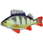 Gaby Polštář ryba Okoun říční 50 cm – Zboží Mobilmania