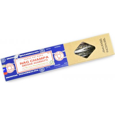 Satya Indické vonné tyčinky Nag Champa Smudge 25 g – Hledejceny.cz