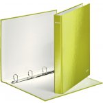 Leitz Kroužkový pořadač WOW A4+ 4DR 25mm zelený 42420054 – Zboží Živě
