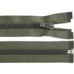 Spirálový zip, dělitelný - 65cm - khaki - WICO - BALENÍ 10 ks – Hledejceny.cz