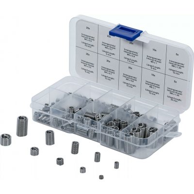 BGS technic Závitové vložky pro opravu závitů BGS1074506 - nerezové (Sada 150 ks) (BGS1074506) – Hledejceny.cz