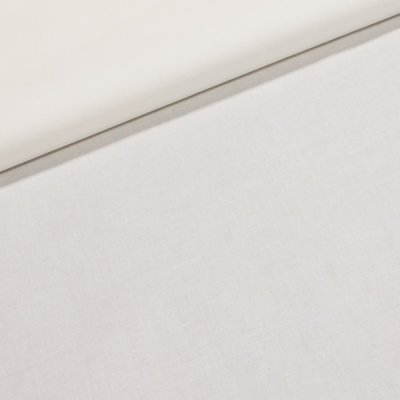 Bavlněné plátno jednobarevné DOMINIC uni bílá, š.140cm (látka v metráži)