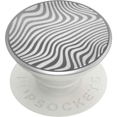 PopSockets PopGrip Gen.2, Laser Cut Metal Terrain Wave, zvlněné vlny vyřezané laserem, kovový – Zboží Mobilmania