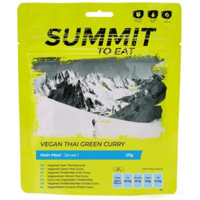 Summit To Eat Veganské Thajské zelené curry 121 g – Sleviste.cz