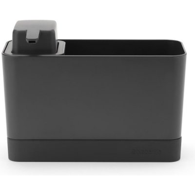 Organizér ke dřezu Brabantia SET/2ks tmavě šedý – Zboží Dáma