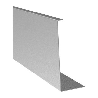Hahn Steel Krycí plech boční určeno pro profil (120/45 mm), 2500mm, materiál: nerez. ocel 304 - brus – Hledejceny.cz