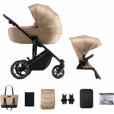 Kinderkraft Prime 2 Kombinovaný 2v1 Sandrose Beige 2023 – Zbozi.Blesk.cz