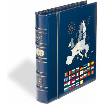 LEUCHTTURM Albové desky na euro mince OPTIMA CLASSIC Bez ochranné kazety – Zboží Dáma