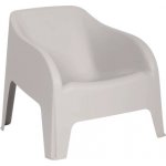 PETRA ARMCHAIR plastové křeslo - taupe-šedá TOOMAX – Hledejceny.cz