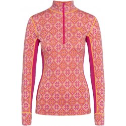 Kari Traa dámská funkční mikina Rose Half Zip Baselayer Top růžová