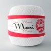 Příze Pletací / háčkovací příze Madame Tricote paris MAXI 1000 bílá, jednobarevná, 100g/565m