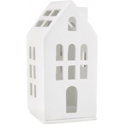 räder Porcelánový svícen domeček Guest House, bílá barva, porcelán – Zboží Dáma