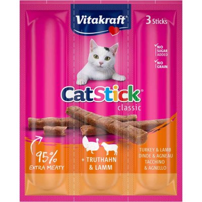 Vitakraft Cat Stick Classic krůtí jehněčí 6 x 6 g – Sleviste.cz