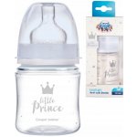 Canpol babies lahev se širokým hrdlem Royal Baby modrá 35/233_BLU 120ml – Sleviste.cz