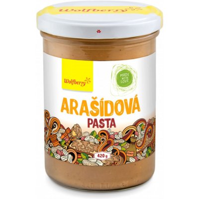 Wolfberry Arašídová pasta 420 g – Zboží Dáma