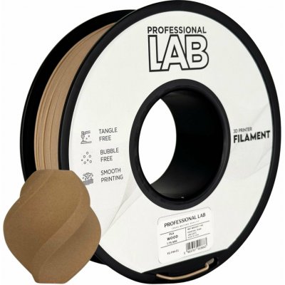 Prof. Lab PLA dřevo 1,75mm 1kg – Zboží Živě