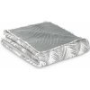 Přehoz AmeliaHome přehoz na postel oboustranný prošívaný Bonaire šedý 240 x 260 cm