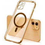 Pouzdro SES MagSafe silikonové Apple iPhone 12 mini - zlaté – Zboží Mobilmania
