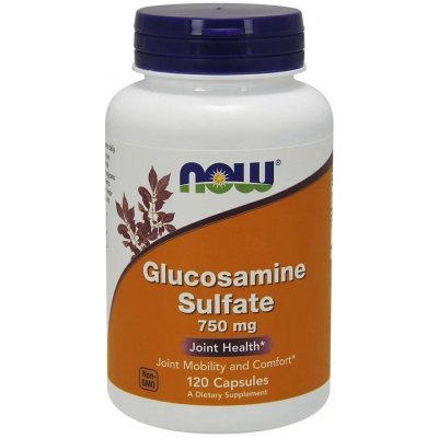 Now Foods glukosamin sulfát 750 mg, 120 tobolek – Hledejceny.cz