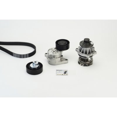 Vodní pumpa + klínový žebrový řemen CONTITECH 6PK1538WP1 – Zboží Mobilmania