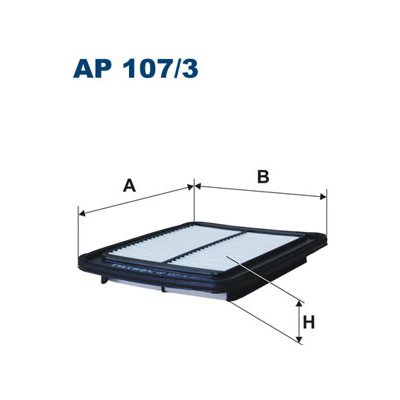 FILTRON AP107/3 Vzduchový filtr AP107/3 – Hledejceny.cz