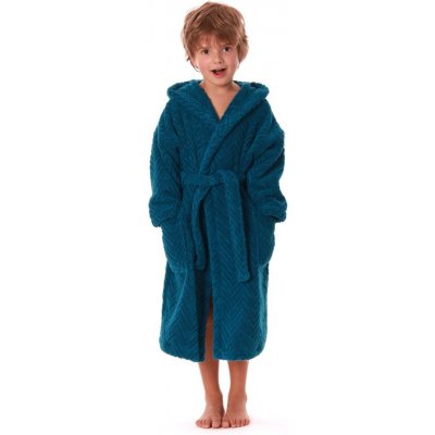 Vestis Dětský župan Athena 9116 6430 petrolejový – Zboží Mobilmania