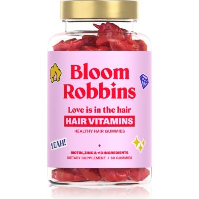 Bloom Robbins Love is in the Hair Healthy Hair Gummies 60 ks – Zboží Dáma