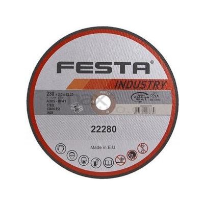 Festa Kotouč řezný na kov 230 x 2 x 22.23 mm