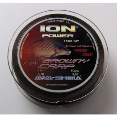 Awa-Shima Ion Power Browny Carp 1200 m 0,261 mm 8,4 kg