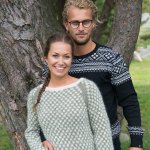 Norský svetr Vrikke Hovden tmavě šedá – Hledejceny.cz