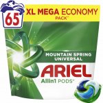 Ariel All in1 Pods Universal prací kapsle Mountain Spring Clean 65 ks – Sleviste.cz