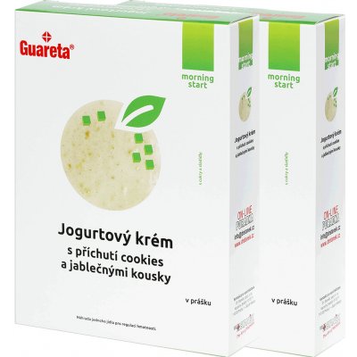 Guareta Morning Start jogurtový krém s příchutí cookies a jablečnými kousky 6 x 54 g – Zboží Dáma