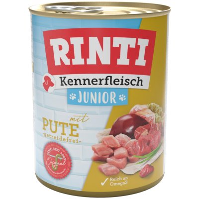 Rinti Kennerfleisch junior krůta 12 x 800 g – Hledejceny.cz