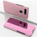 Protemio 14174 MIRROR zaklapovací obal Honor View 20 růžový – Zboží Živě
