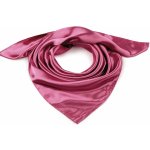 saténový šátek jednobarevný 3 starorůžová – Hledejceny.cz
