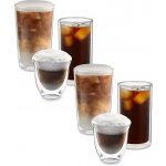 De'Longhi Sklenice na kávu a čaj 6 x 1000 ml – Zboží Dáma