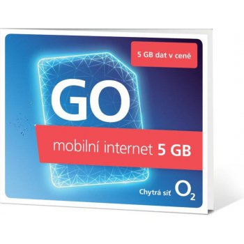 O2 GO SIM mobilní internet 5GB
