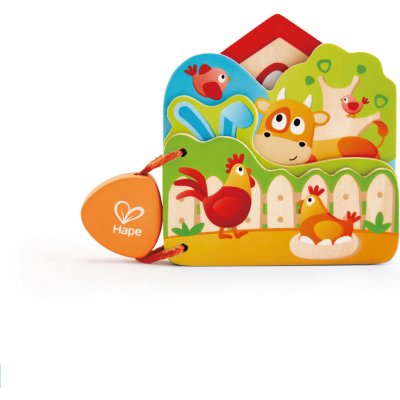 Hape Baby knížka Farma – Zbozi.Blesk.cz