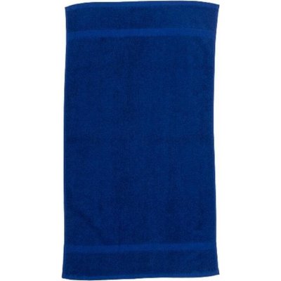 Towel City Luxusní froté ručník s jemným dlouhým vlasem 550 g/m modrá královská 50 x 90 cm