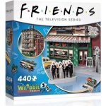 Wrebbit 3D puzzle Přátelé: Central Perk 440 ks – Zbozi.Blesk.cz