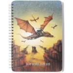 Bobo Kroužkový blok A5 Co mě nezabije, to mě posílí čistý 50 listů – Zboží Živě